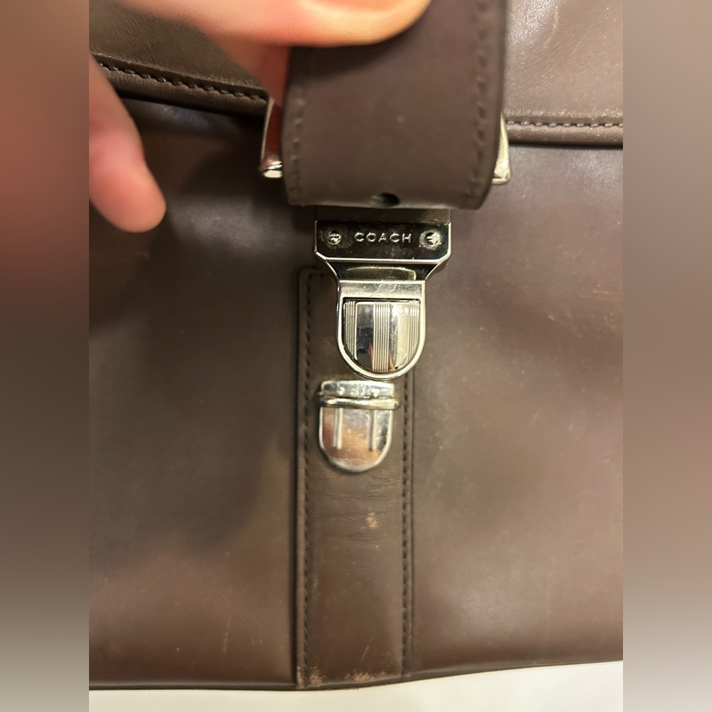 Vintage Coach Lexington Briefcase in Glovetanned Leather - Picture 2 of 14